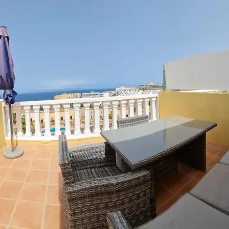 Apartamento Ocean Front Teneriffa 2 Bedroom Penthouse Costa Adeje Callao Salvaje